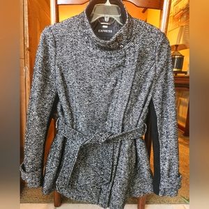 Express Zip Dress Coat (L)